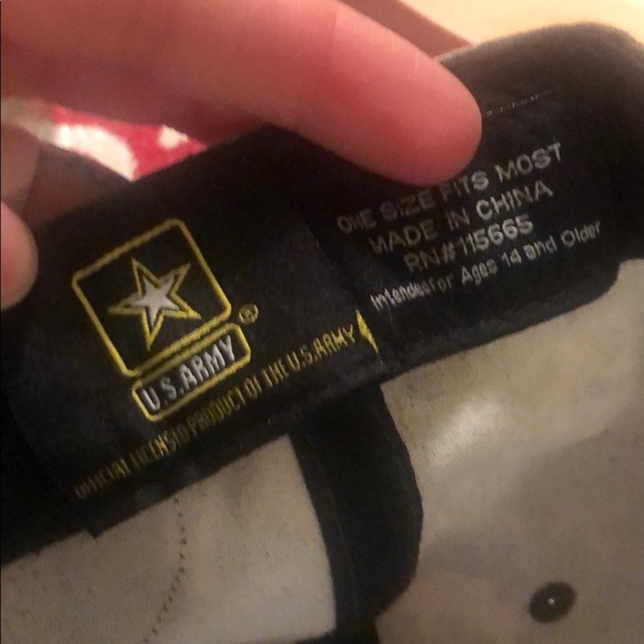 SnapBack army hat. Barely worn. - Picture 7 of 7